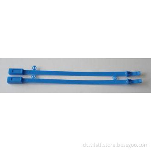 Blue Plastic Security Seals For Roadway Containers / Trucks